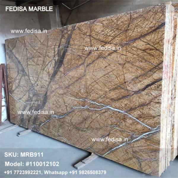 Travertine India Marble Pieces Cutting Marble Tile